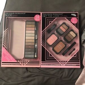 the color workshop eyeshadow & makeup set
